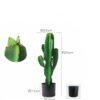 Artificial succulent 25*65cm Cactus in PP pot GS-58426012 2026Oct 3,000+ sqm showroom with thousands of artificial flowers, plants & trees ready for global sourcing.