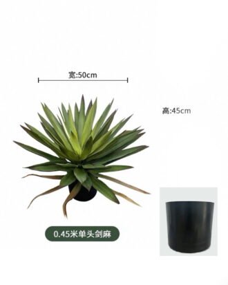 Artificial succulent 50*45cm Sisal in PP pot GS-58426015 2026Oct 3,000+ sqm showroom with thousands of artificial flowers, plants & trees ready for global sourcing. Artificial succulent 50*45cm Sisal in PP pot GS-58426015 2026Oct 3,000+ sqm showroom with thousands of artificial flowers, plants & trees ready for global sourcing.