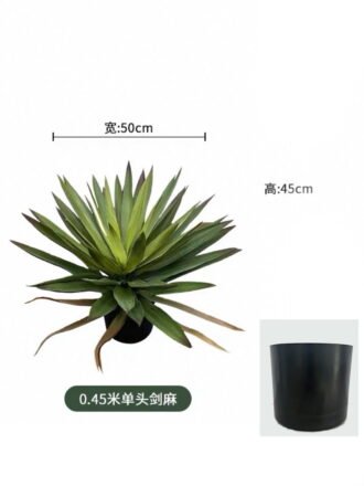 Artificial succulent 29*118cm Cactus in PP pot GS-58426014 2026Oct 3,000+ sqm showroom with thousands of artificial flowers, plants & trees ready for global sourcing.